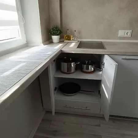 アパート Meskutes Apartamentai *